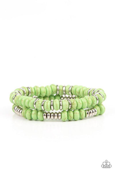 Paparazzi Accessories - Desert Rainbow - Green