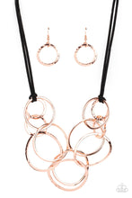 Load image into Gallery viewer, Paparazzi Accessories - Spiraling Out of COUTURE - Copper
