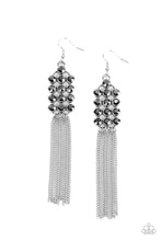 Load image into Gallery viewer, Paparazzi Accessories - Tasteful Tassel - Silver
