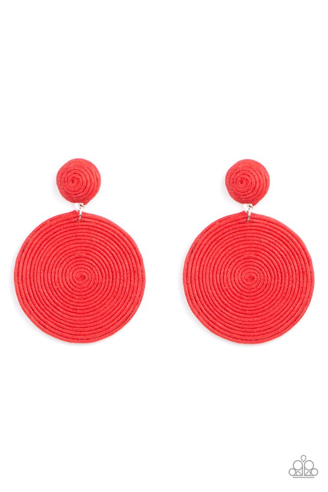 Paparazzi Accessories - Circulate The Room - Red